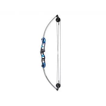 Saliktais loks POE LANG Firestar 25 lbs, oglekļa/alumīnija konstrukcija, 740 mm garums, 3 bultas un balsts