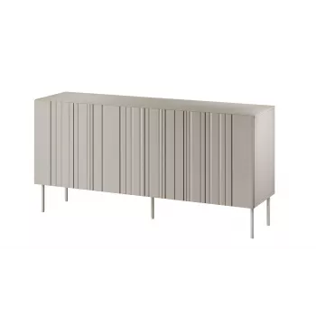 Kumode cama meble ISLA 1505x400x750 mm, kašmira matēts, skaidu plāksne