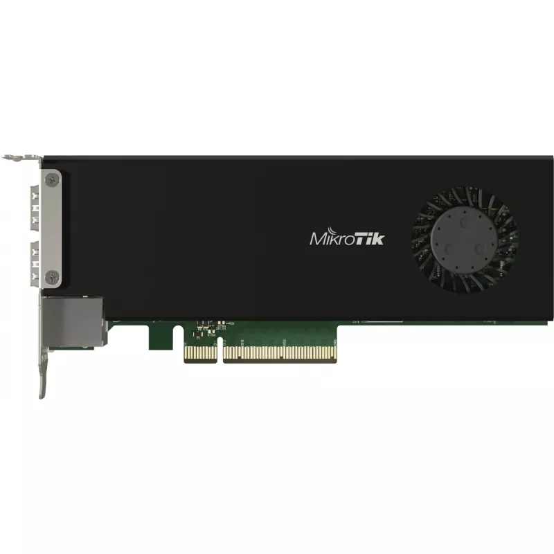 Tīkla maršrutētāja papildkarte PCIE/CCR2004-1G-2XS-PCIE Mikrotik