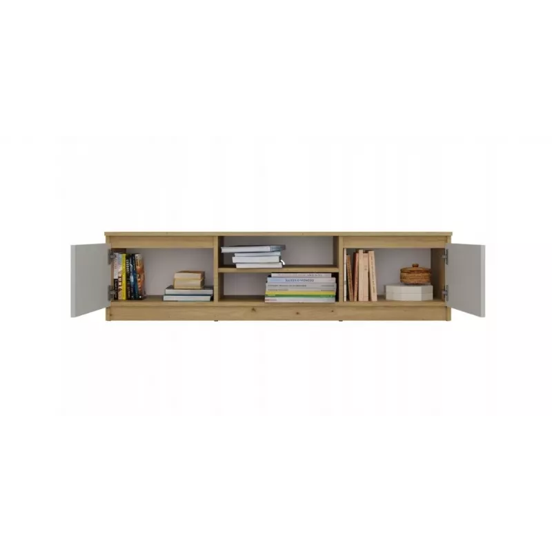 MALWA 140 TV skapis, artisan ozols/kašmira