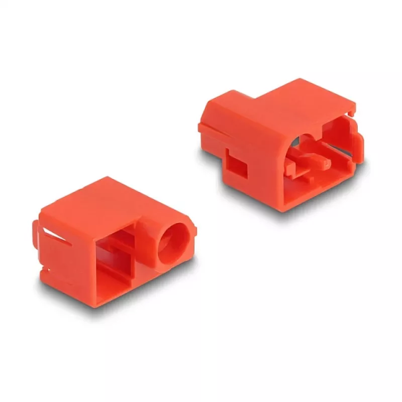 Portu bloķētājs DeLOCK 20929 RJ45 10 gabali sarkans