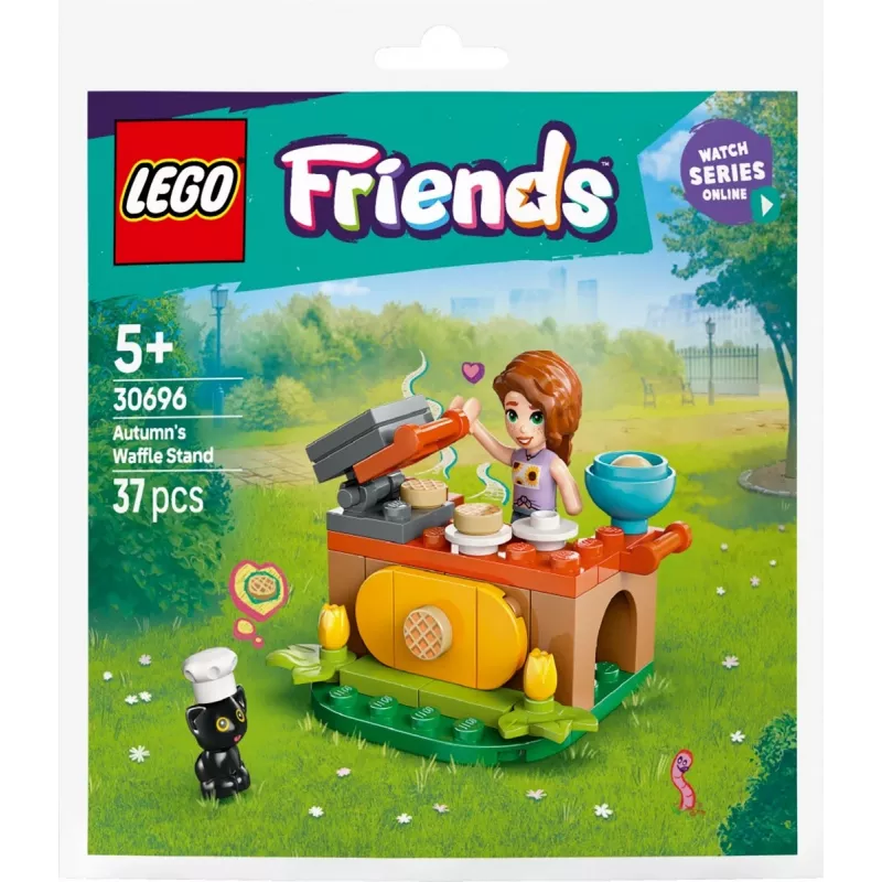 Konstrukcijas rotaļlieta LEGO Friends 30696 Autumn's Waffle Stand spēļu komplekts, neliela konstrukcija, iekļautas minifigūriņas