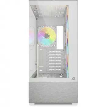 Sharkoon AK7 ARGB ATX datora korpuss balts