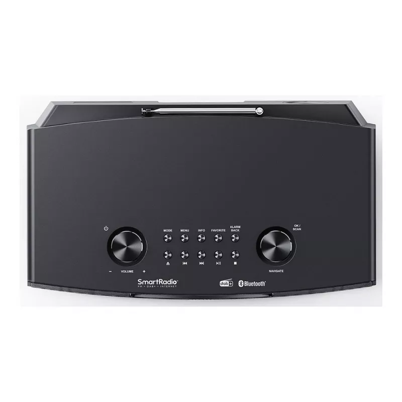JVC Kenwood Electronics CR-ST700SCD-B - Interneta - Digitālā - DAB+ - FM - 87,5 - 108 MHz - 174.928 - 239.2 MHz - 43 W