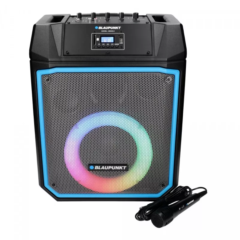 Audio sistēma MB08.2 PLL FM USB/SD/BT Karaoke LED
