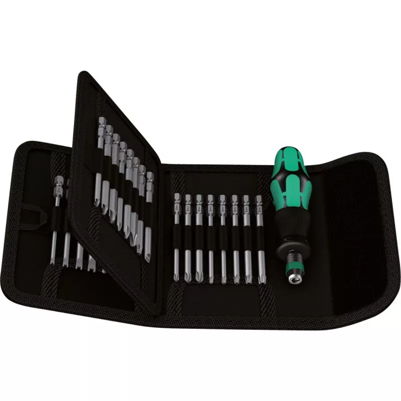 Wera Kraftform compact 62 Set Kombinētais skrūvgriezis