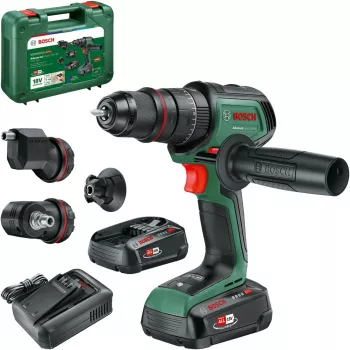 Bezvadu triecienurbjmašīna AdvancedImpact 18V-80 QuickSnap (zaļa, 2x litija jonu akumulators 2,5 Ah, pārnēsāšanas koferis, POWER FOR ALL ALLIANCE)