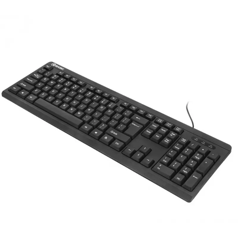 Tellur vadu USB tastatūra melna — Basic USB, US izkārtojums