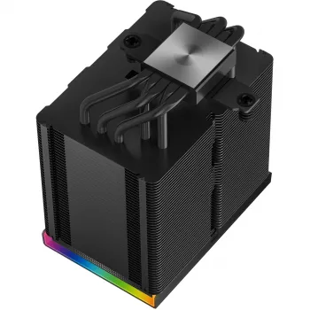 Gaisa dzesētājs DeepCool AK500 Digital Pro 12 cm Melns Fluid Dynamic Bearing