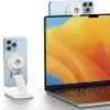 Magnētiskais statīvs SODI BM-310 balts MagSafe — magnētiskais tālruņa statīvs, saderīgs ar MagSafe lādētājiem