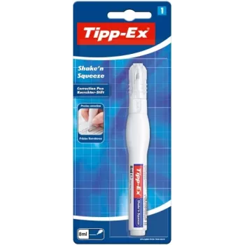 BIC korekcijas pildspalva Tipp-Ex Shake'n' Squeeze 8 ml