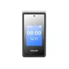 Flip telefons MM 835L 4G divas SIM kartes melns