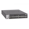 NETGEAR M4300-24X pārvaldīts L3 10G Ethernet (100/1000/10000) 1U melns