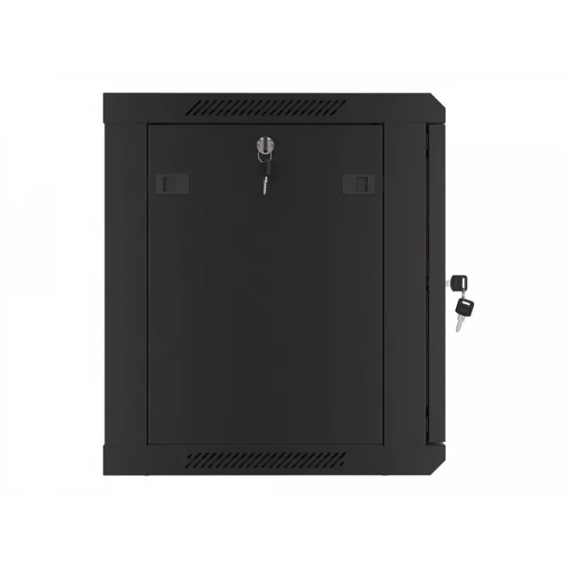 Sienas montāžas skapis Lanberg WF01-6409-00B 9U melns