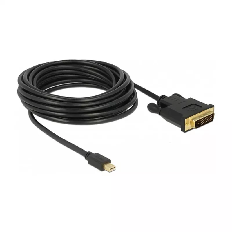Video kabeļa adapteris DeLOCK 83991 Mini DisplayPort uz DVI-D 5m