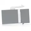 Keystone Coupler Ubiquiti UACC-Keystone-Coupler-C6A Plakans Nerūsējošais tērauds RJ-45