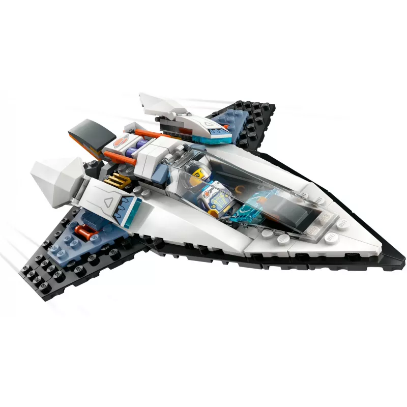 LEGO City konstruktors Kosmosa kuģis 60430 — 240 detaļas, 1 minifigūriņa, vecumam 6+, 170×220×40 mm