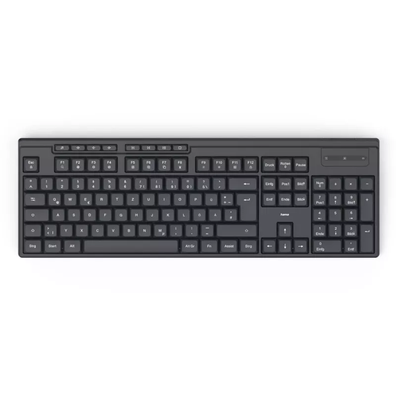 bezvadu tastatūra WK-200 melna