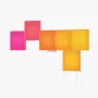 LED paneļu gaisma Nanoleaf N8100K02-6BS — kvadrātveida RGB, 6 gab., maiņstrāva 100–240 V, stiprinājums pie sienas