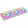 120mm bezvadu reversais datora ventilators Lian Li UNI FAN CL, balts, modelis 12RCL1W3W