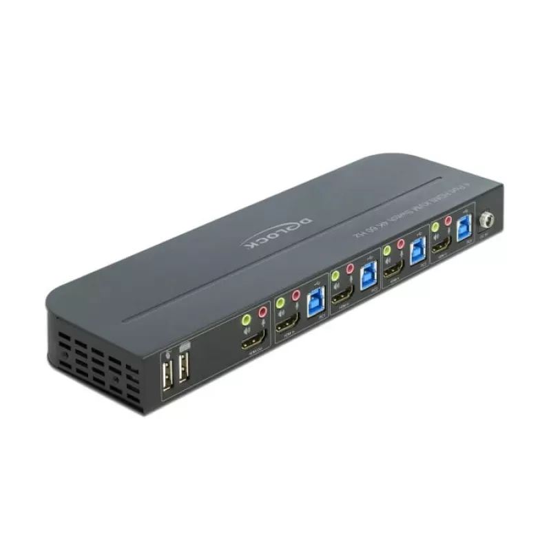 KVM slēdzis DeLOCK 11483 Melns