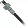 Tīkla kabelis PatchSee PCI6-DPF/100 RJ-45 Cat6a 30 m Melns