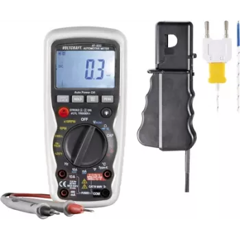 Digitālais multimetrs Voltcraft AT-400 — rokas mērinstruments, CAT IV 600 V drošības kategorija