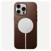 Mobilā telefona vāciņš Nomad NM01389385 iPhone 16 Pro Max, 17,5 cm (6,9 collas), brūns, alumīnijs/PC/mikrošķiedra/āda