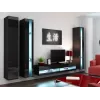 Cama TV statīvs VIGO jauna 30/180/40 melns/melns glancēts