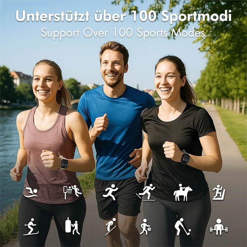 Viedpulkstenis LCD, BT5.2 IP68, rozā