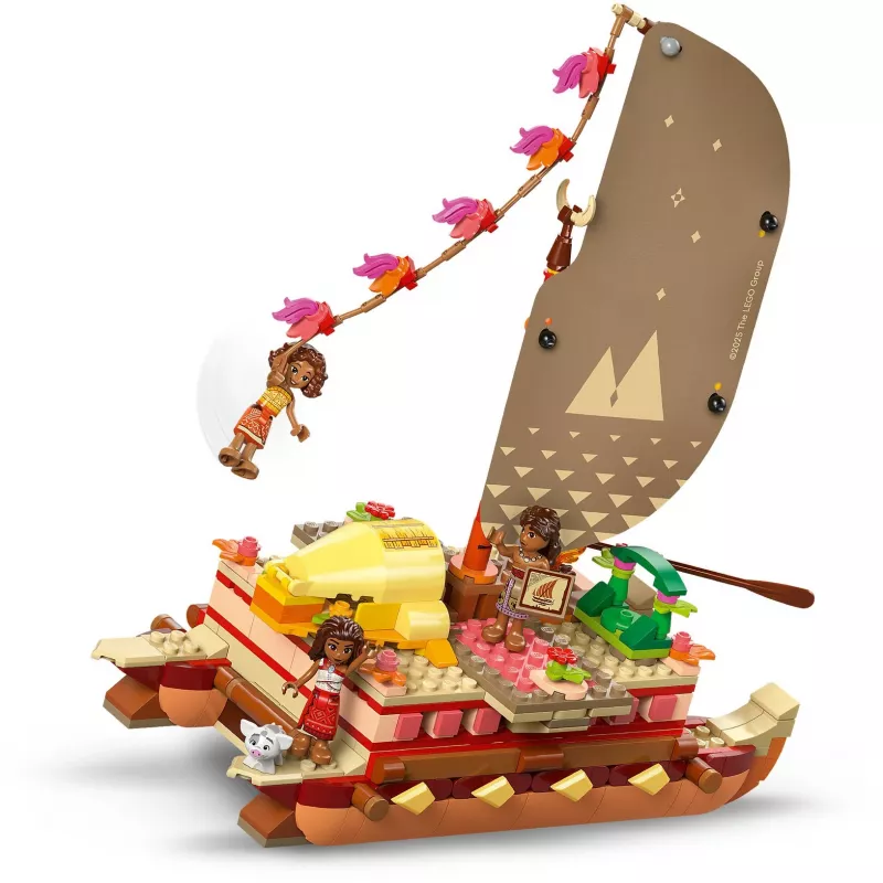 LEGO 43270 klucīšu komplekts — 529 elementi, 3 minifigūras, 260×120×220 mm, 0,198 kg, sudraba