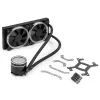 Universāls šķidruma dzesētājs BitsPower Cyclops 240 — melns/sudrabota, 240 mm radiators