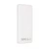 Ārējais akumulators Extralink EPB-078W 10000 mAh Balts, USB-C, 10 W izeja, uzlādē līdz 2 ierīcēm