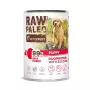 Mitrā suņu barība VETEXPERT RAW PALEO Duoprotein Liellopu gaļa & Truša gaļa Kucēniem 400 g, junior, bez graudiem, bez lipekļa