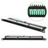 Patch Panel Extralink CAT6 UTP 0.5U 24 Port