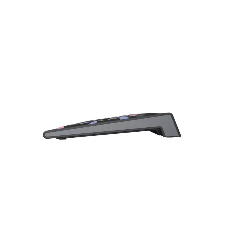 Logickeyboard LKB-FLS-A2PC-DE tastatūra, universāla, USB, QWERTZ, vācu, melna