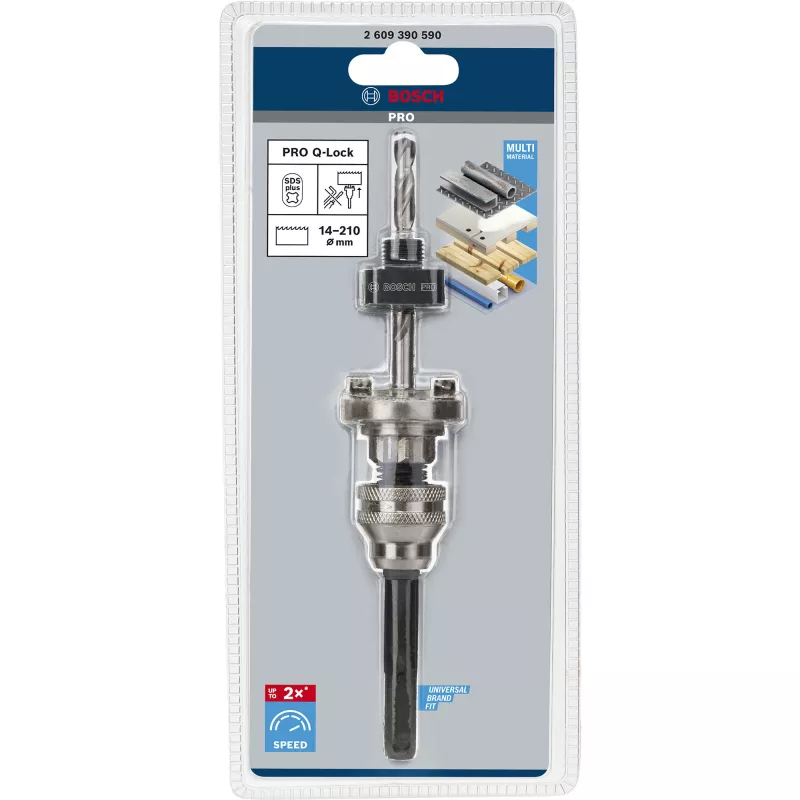 Bosch 2 609 390 590 urbja stiprinājuma piederums Caurumu zāģa adapters