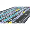 Logickeyboard LKB-RESB-TM-UK biroja Bluetooth QWERTY tastatūra, titāna pelēka