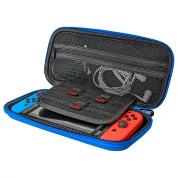 Cover Subsonic SA5504-A pārnēsājamās spēļu konsoles maciņš Nintendo zilā krāsā