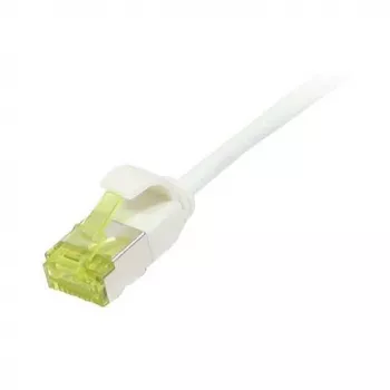 komutācijas kabelis RJ45, CAT6A 500Mhz, 0,25m, Balts, U/FTP, plānsline Round d=3,8mm, TPE/LSZH(Superflex), AWG32, with Cat.7 instaliacinis kabelis, Synergy 21 (S217321V3)