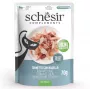 Mitrā kaķu barība Agras Pet Foods SCHESIR Tunzivs ar heku želejā, 70 g, bez graudaugiem, bez sojas un lipekļa