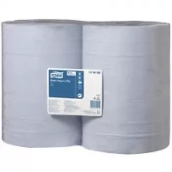 Papīra dvieļi Tork 128408 1000 loksnes zilā krāsā