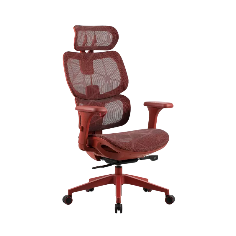 Onex Gaming Biroja krēsls | Ventra Premium siets | sarkans