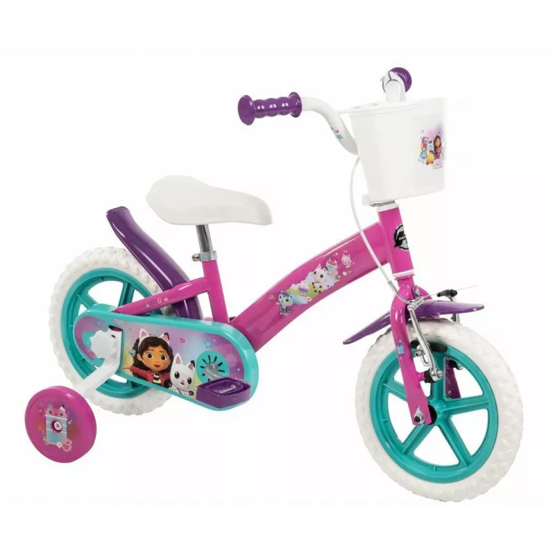 Bērnu velosipēds HUFFY GABBI 12 collu riteņi, rozā, pretpedāļu bremze, mācību riteņi, putu riepas