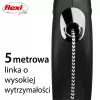 Flexi New CLASSIC 5 m melna suņa automātiskā pavada