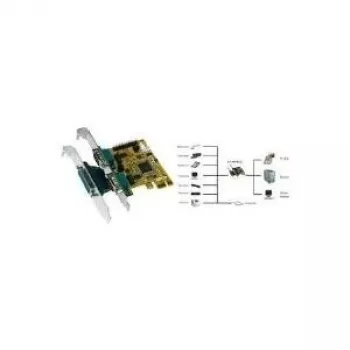 Saskarnes karte Exsys EX-44140-2 PCIe