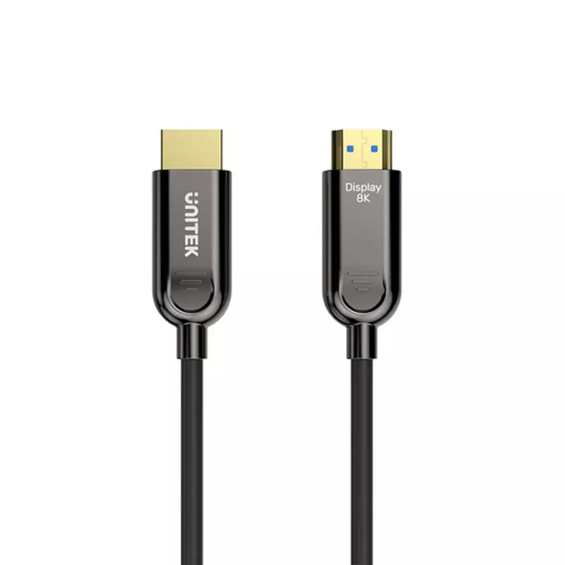 HDMI kabelis UNITEK C11085GY01-10M 10m 2.1 48 Gbit/s Melns