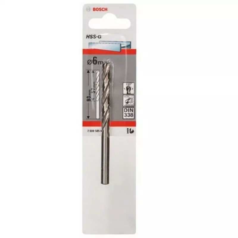 Bosch metāla urbis HSS-G DIN 338