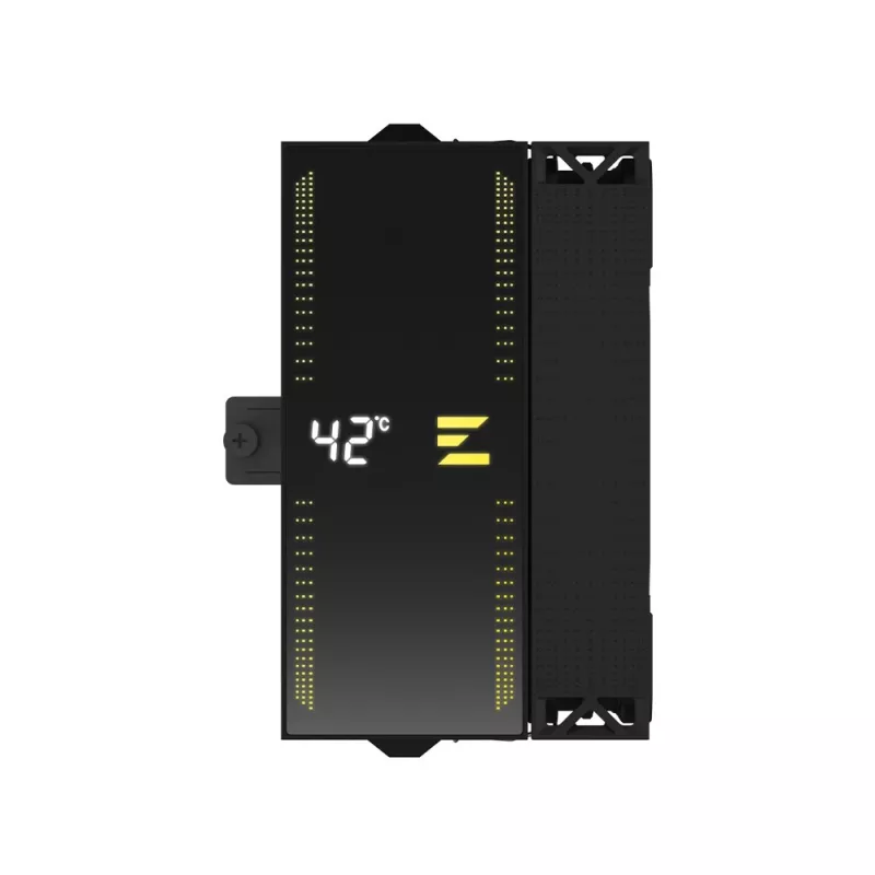 Zalman Raffreddatore per Processore CNPS13X DS, CPU dzesētājs, melns