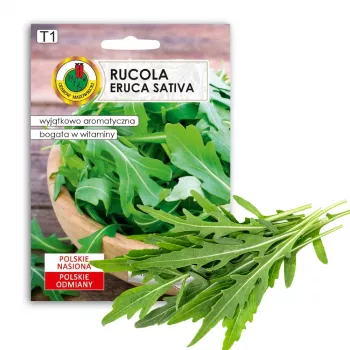 Sēklas uz lentes — Apte Rukola (Eruca sativa) 6 m mājas un dārza audzēšanai